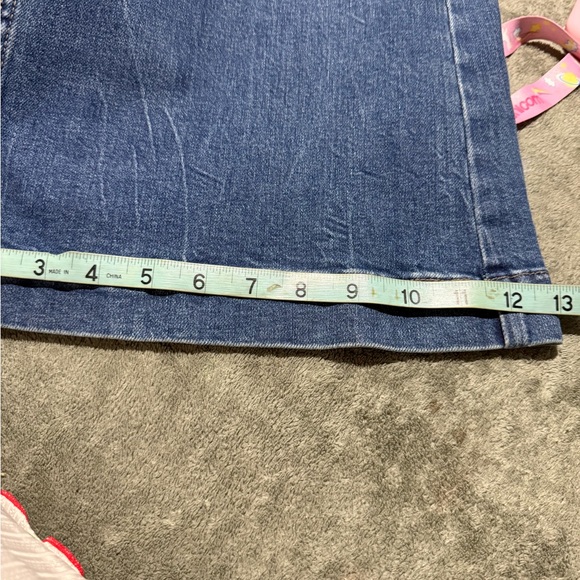 Free People Ringer Wide Leg Denim Trouser - Picture 8 of 8